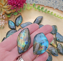 Load image into Gallery viewer, Labradorite Cabochon | Blue Fire Labradorite

