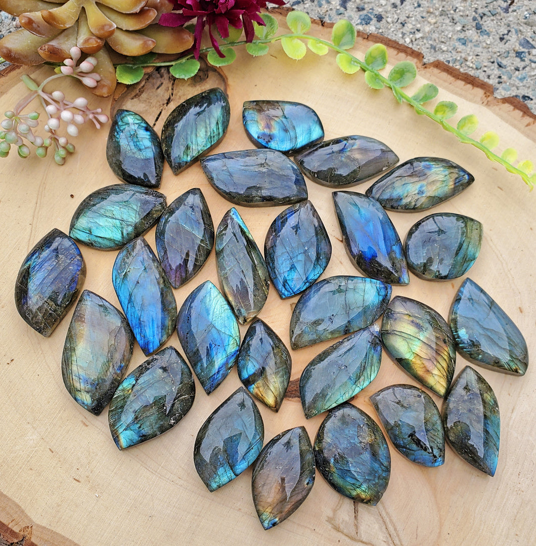Labradorite Cabochon | Blue Fire Labradorite