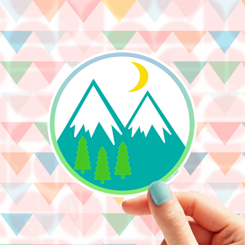 Mountain Sticker