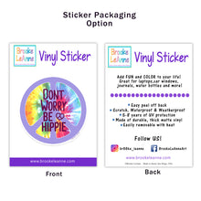 Load image into Gallery viewer, Peace Hippie Sticker
