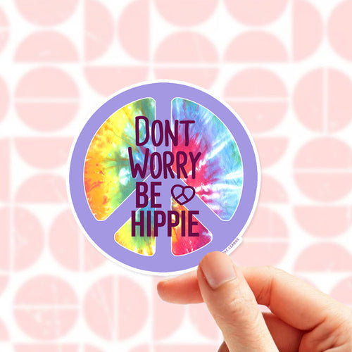 Peace Hippie Sticker