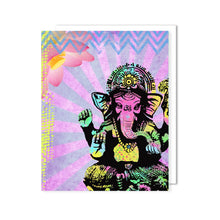 Load image into Gallery viewer, Rainbow Ganesha Card
