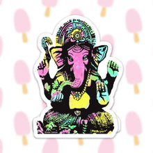 Load image into Gallery viewer, Rainbow Ganesha Sticker
