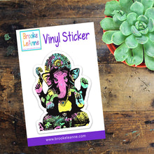 Load image into Gallery viewer, Rainbow Ganesha Sticker

