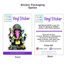 Load image into Gallery viewer, Rainbow Ganesha Sticker
