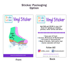 Load image into Gallery viewer, Roller Skate Sticker

