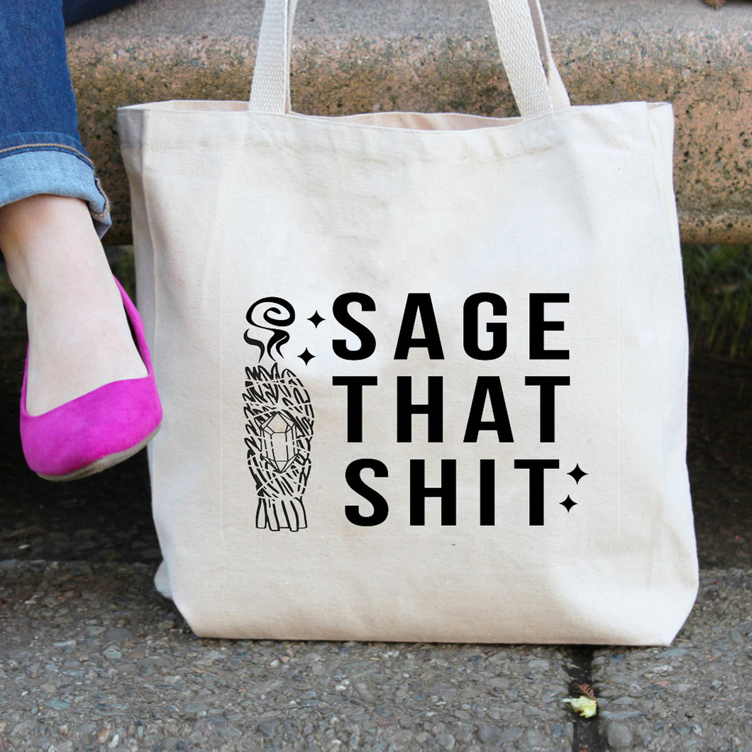 Sage that Tote Bag