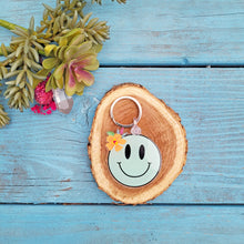 Load image into Gallery viewer, Happy Smiley Face Keychain
