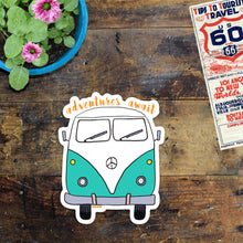 Load image into Gallery viewer, Van Bus Adventures Sticker
