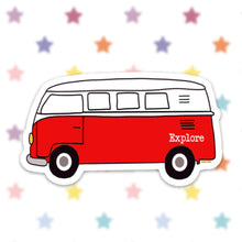 Load image into Gallery viewer, Van Bus Explore Sticker
