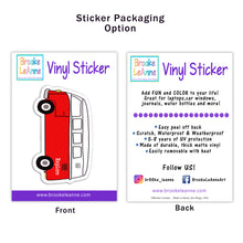 Load image into Gallery viewer, Van Bus Explore Sticker
