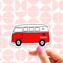 Load image into Gallery viewer, Van Bus Explore Sticker
