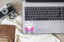 Load image into Gallery viewer, Van Bus Good Vibes Sticker

