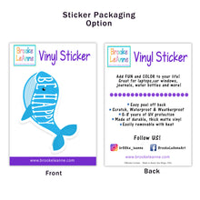 Load image into Gallery viewer, Whale Sticker
